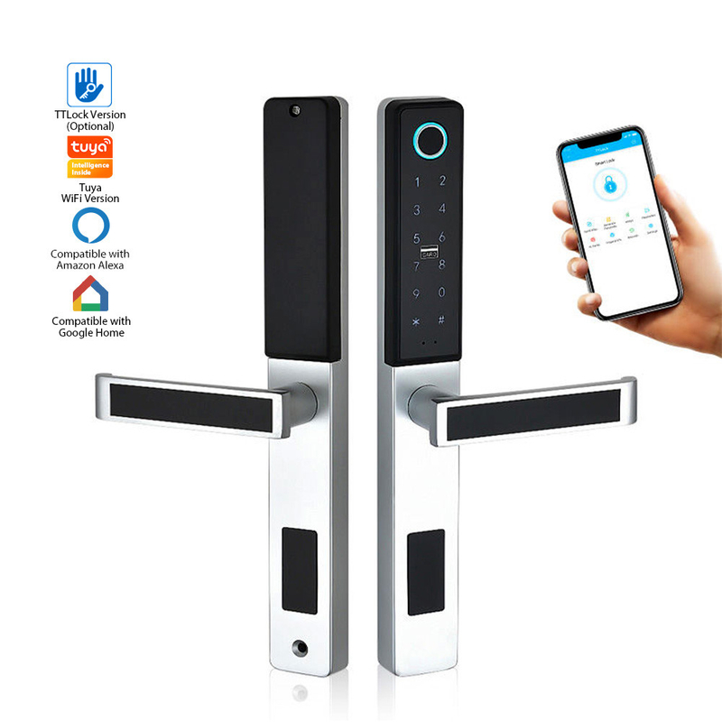 高セキュリティ ドア スマートロック ドアベル ツヤ アプリ 家庭用部屋 電子 ドアロック カラーフル