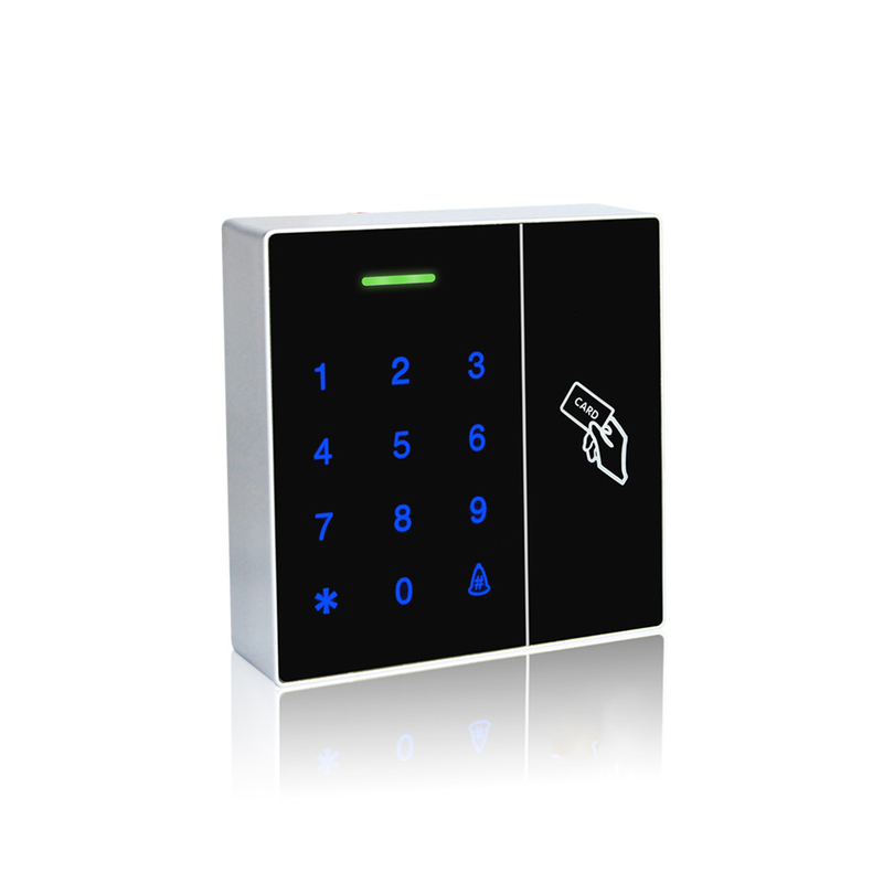 最新 メタル 防水 RFID カード アクセス コントロール カード リーダー 13.56Mhz IC ID カード ドア アクセス コントロール システム-S02